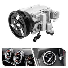 For Hyundai Santa Fe 3.5L 2003 2004 2005 2006 A/C AC Compressor with Clutch