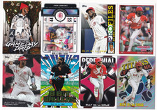 (8) DIFFERENT Elly De La Cruz 2026 TOPPS SERIES 1 / CELEBRATION INSERT LOT REDS⚾