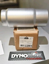 Dynomax 24251 9" Race Series Bullet Muffler In 3.5" 3.5" Outlet Header Cuttout