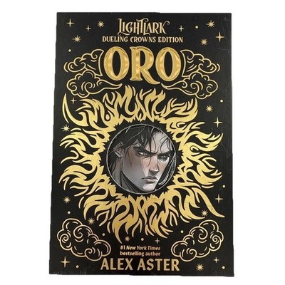 Lightlark Dueling Crowns Edition Oro Grim Alex Aster HC Slipcase Romantasy
