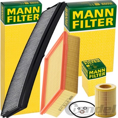 MANN FILTER INSPEKTIONSPAKET passend für BMW 3er E46 316+318+318Ci/105 116 118PS