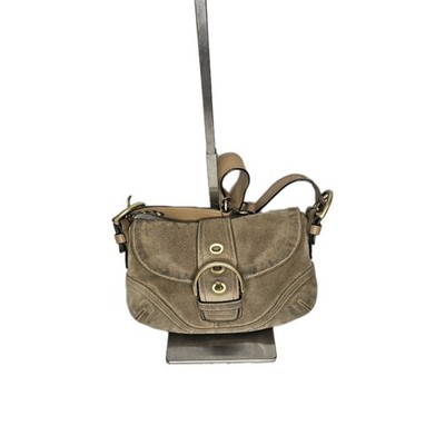 バッグ Coach Brown Suede Soho Hobo Handbag y2k Vintage Coach Y2k Tan Suede Mini Soho Hobo Shoulder Bag #10189 | eBay