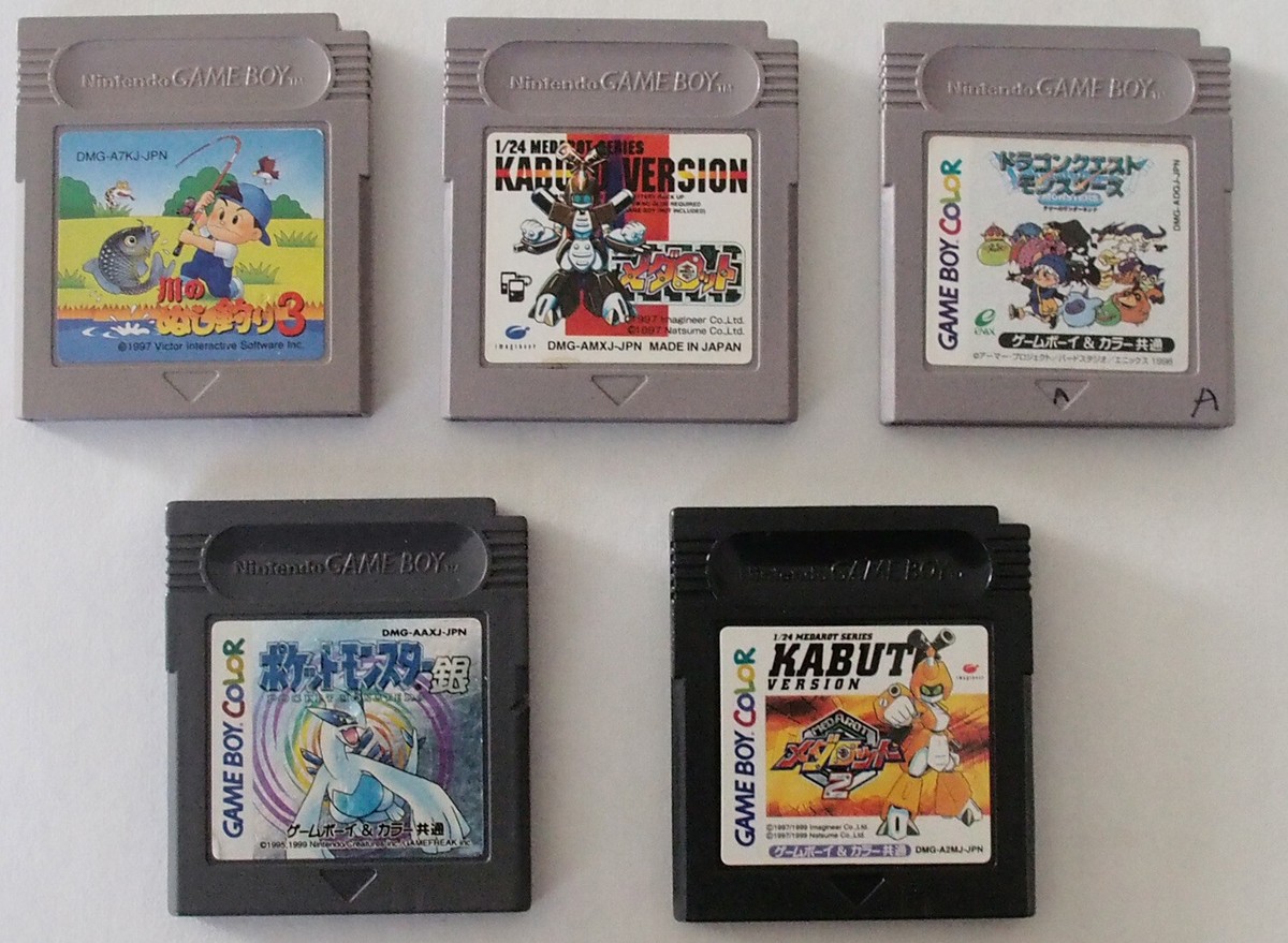 Nintendo Gameboy & Gameboy Color Games Mixed Lot5 Games