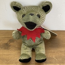 Grateful Dead Bear Liquid Blue Green Soft Plush Retired Dancing Esau