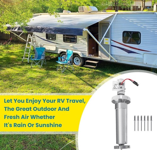 9100 Power Patio RV Awning Motor 12V 910 914 915 916 917 Torsion Assembly - Picture 3 of 4