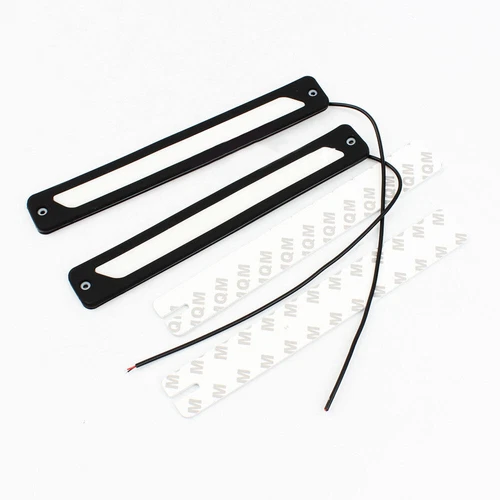 2Pcs Flexible DRL 12V Car LED Daytime Running Light Driving Daylight Fog Light - Picture 1 of 10