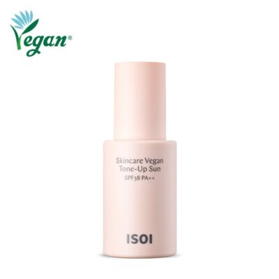 ISOI Skincare Vegan Tone-Up Sun  40mL non-nano physical suncare color correcting