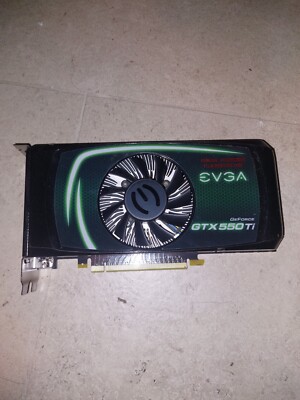 EVGA GeForce GTX 550 TI 1GB GDDR5 Grafikkarte - Gebraucht, Funktionstüchtig