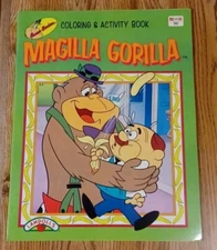 1994 Magilla Gorilla Coloring & Activity Book Landolls/Hanna-Barbera Productions