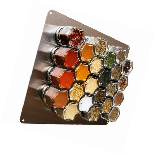 Gneiss Spice Medium Stainless Wall Plate Base For Magnetic Jars 10x12 Not EBay