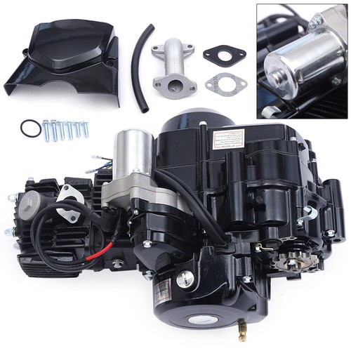 4 Stroke 125cc ATV Engine Motor Semi-Auto+Reverse Electric Start Kit For GO Kart - Picture 20 of 24