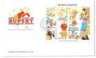 2/2/1993 Guernsey FDC - Rupert &Friends - Guernsey Special Postmark #6
