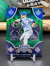Jacob deGrom 2019 Chronicles Crusade Green Refractor /50 Mets (CB)