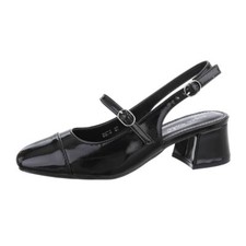 Lace-up  strappy pumps women's shoes 7291 Ital design in black
