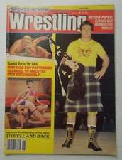 Vintage Sports Review WRESTLING June 83 RODDY PIPER PAT PATTERSON AWA Scandal