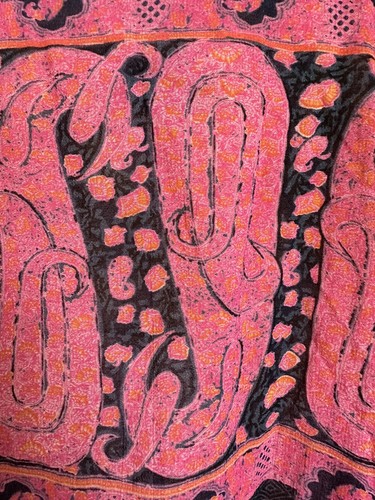 FIGUE Pink Paisley Esmee Top NWT Size Medium $350 Tassels Peasant Festival Boho - Picture 6 of 7