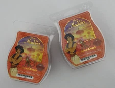 2 New Scentsy Wax Bar Disney Aladdin One Jump Ahead 3.2 fl. oz.