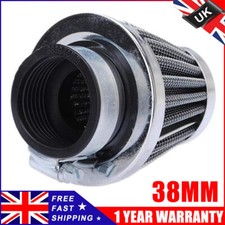 38mm Intake Air Filter Cleaner For 100cc 110cc 125cc ATV Quad Pit Dirt Bike UK