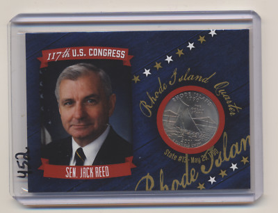 Card Stat Coin 2021 United States Congress Fascinating Cards State Quarter Card Jack ...