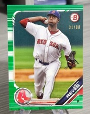 Denyi Reyes 2019 Bowman Draft Paper Green /99 Boston Red Sox #BD-142