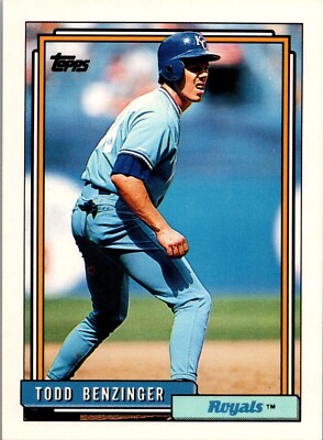 1992 Topps Baseball - #506 Todd Benzinger | eBay