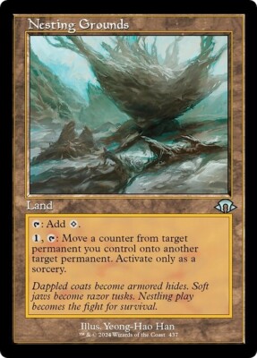 Retro NESTING GROUNDS x1 mtg NM-M Modern Horizons 3 Unc
