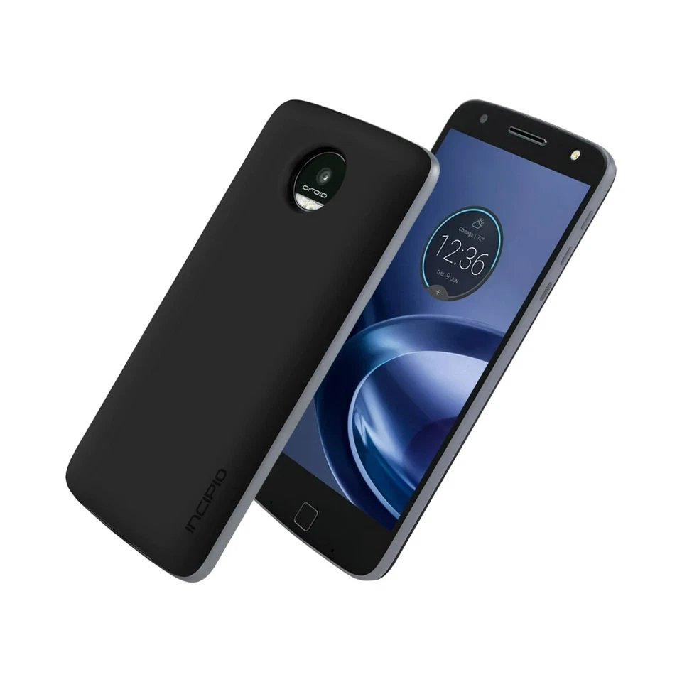 Incipio Offgrid 2200mAh Battery Case for Moto Z / Z Force - Black - Image 4 of 4