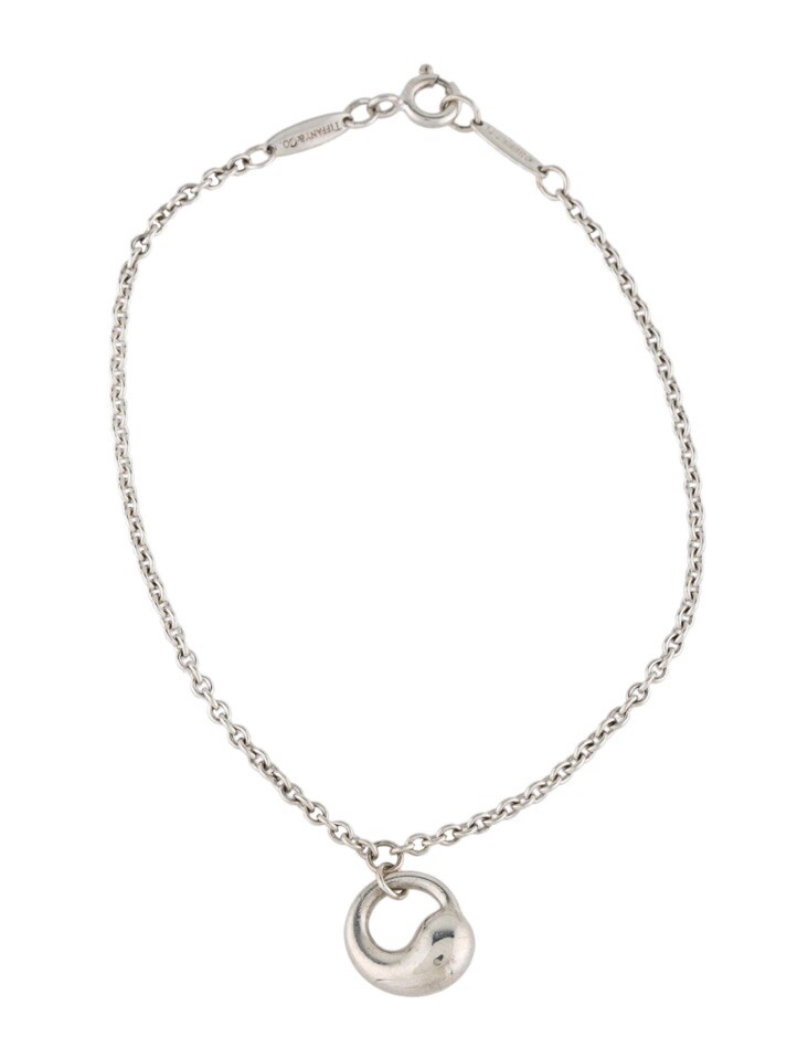 Tiffany Elsa Pretti Eternal Circle Bracelet Sterling Silver
