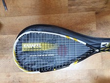Karakal Graphite Carbon Pro 140g Squash Racket BP 37-38cm Tension 26-30lbs
