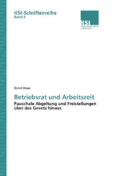 Thumbnail - Betriebsrat Und Arbeitszeit Bernd Waas Taschenbuch Deutsch Ean