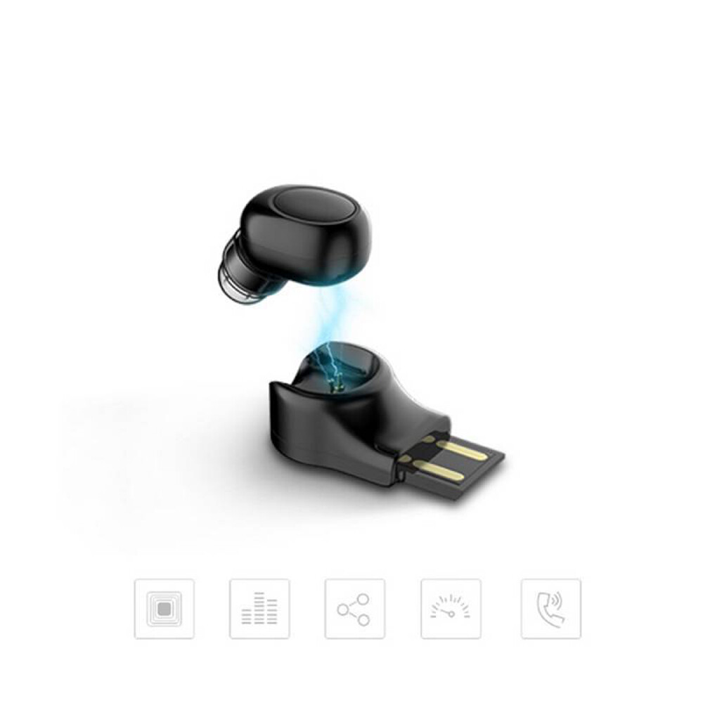 Bluetooth 5.0 Headset NEW Wireless Earphones Mini Earbuds Stereo Headphones USB