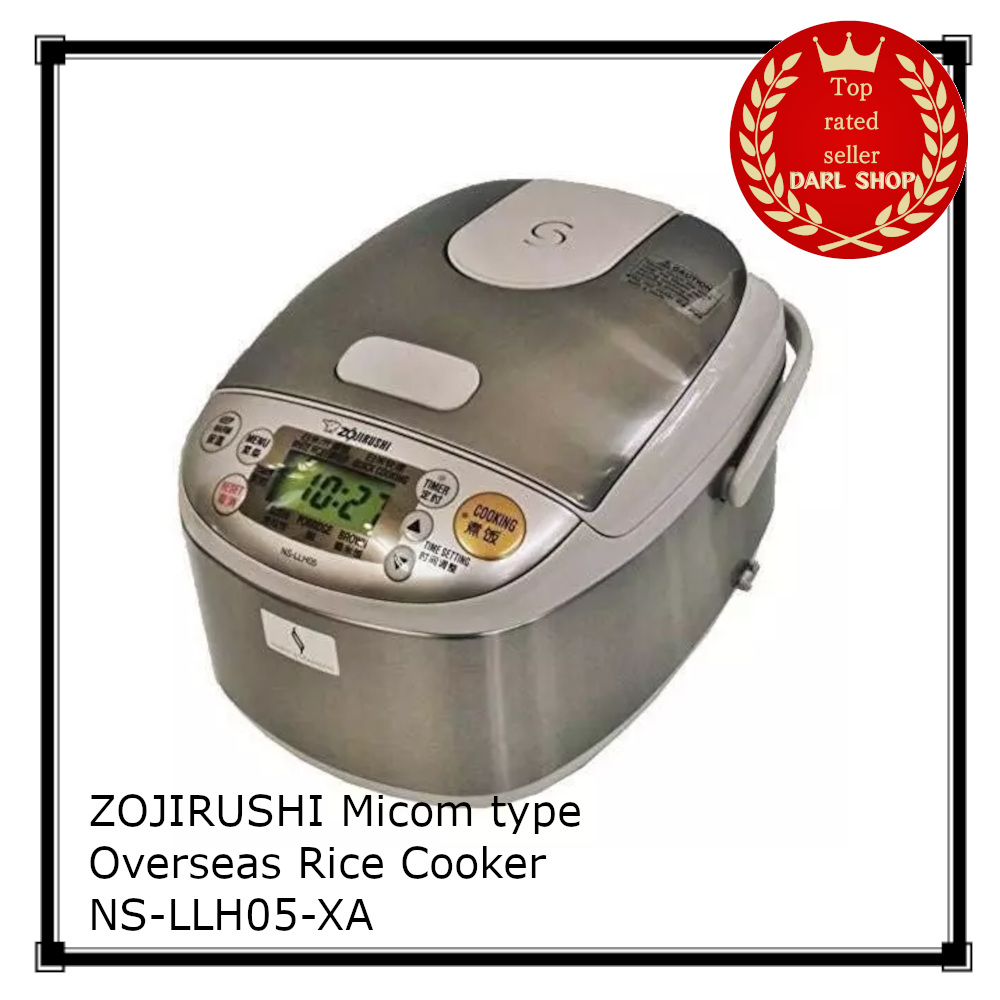 ZOJIRUSHI Micom type Overseas Rice Cooker NS-LLH05-XA 3-cup/0.54L