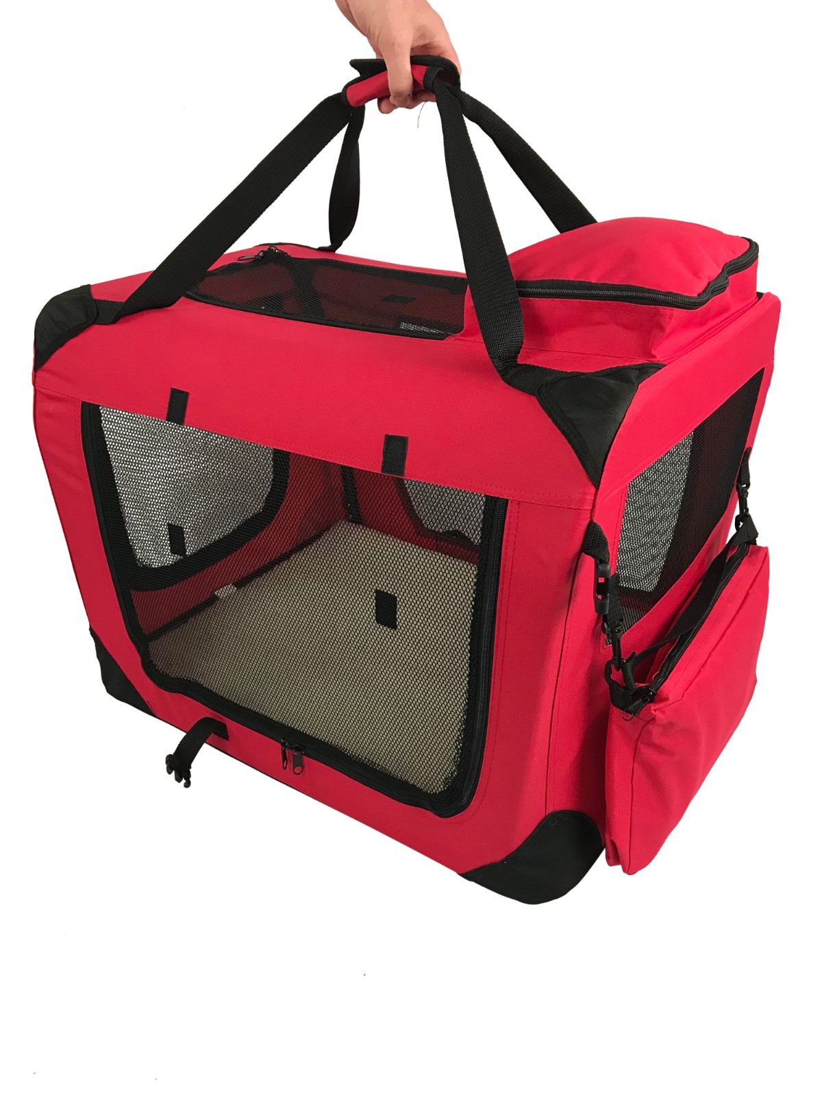 RayGar Pet Carrier Soft Crate Portable Foldable Fabric Dog Cat Travel