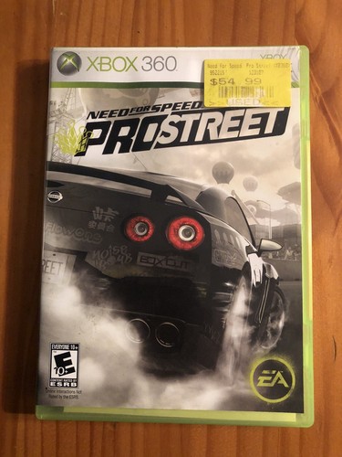 Jeu Need For Speed ProStreet Sur Xbox 360 - Complet, Boîte Abîmée, Bon état