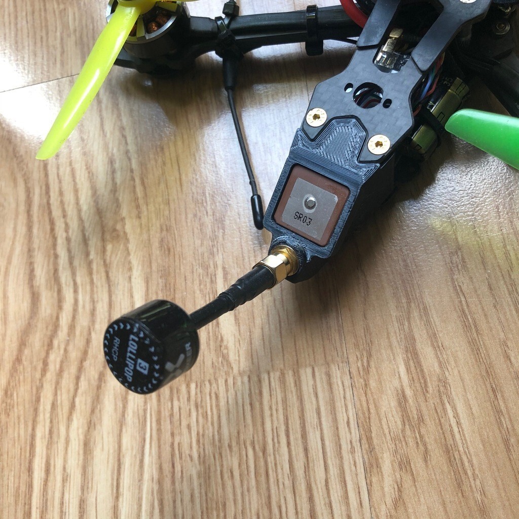 3D Printed GPS SMA Antenna Mount for GEPRC Mark 4 | eBay 3D Printed GPS SMA Antenna Mount for GEPRC Mark 4 | eBay