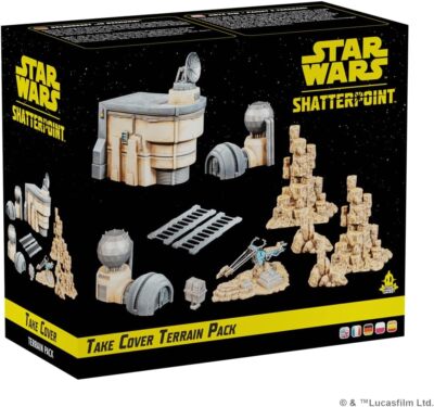Star Wars: Shatterpoint Take Cover Terrain Pack Board Game New