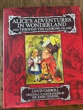 Alice's Adventures Wonderland Through Looking Glass Lewis Carroll Illustrated