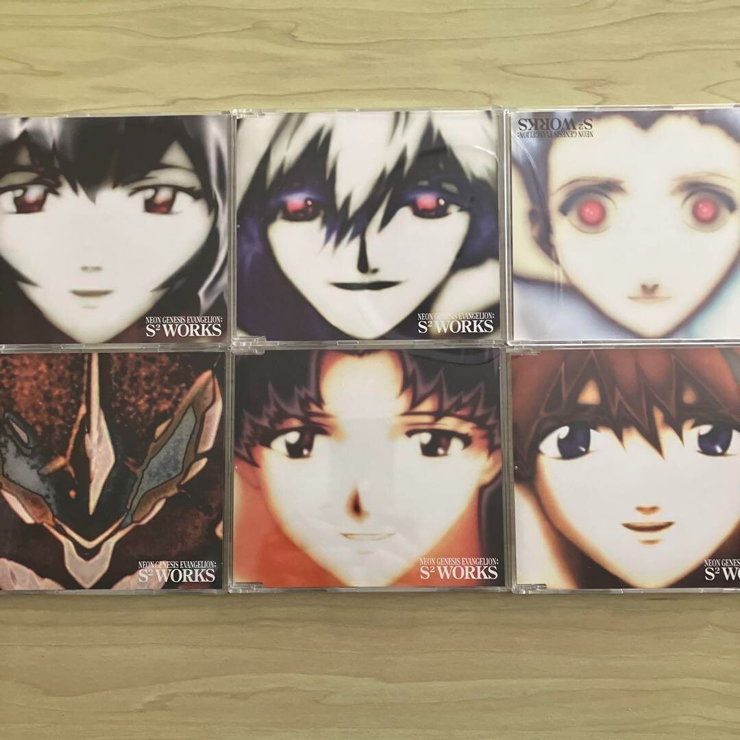 NEON GENESIS EVANGELION S² WORKS 初版特典付 Shiro Sagisu – Neon Genesis Evangelion: S² Works – 6 x CD