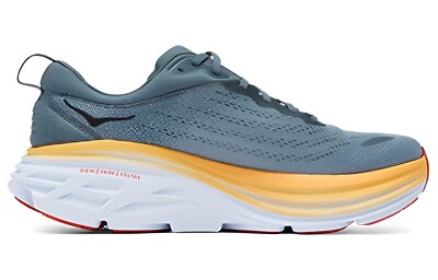 Size 10 - Hoka One One Bondi 8 Low Goblin Blue MEN 1123202 New Hoka Bondi 8 - Goblin Blue - Mountain Spring – Fit2Run main image 4