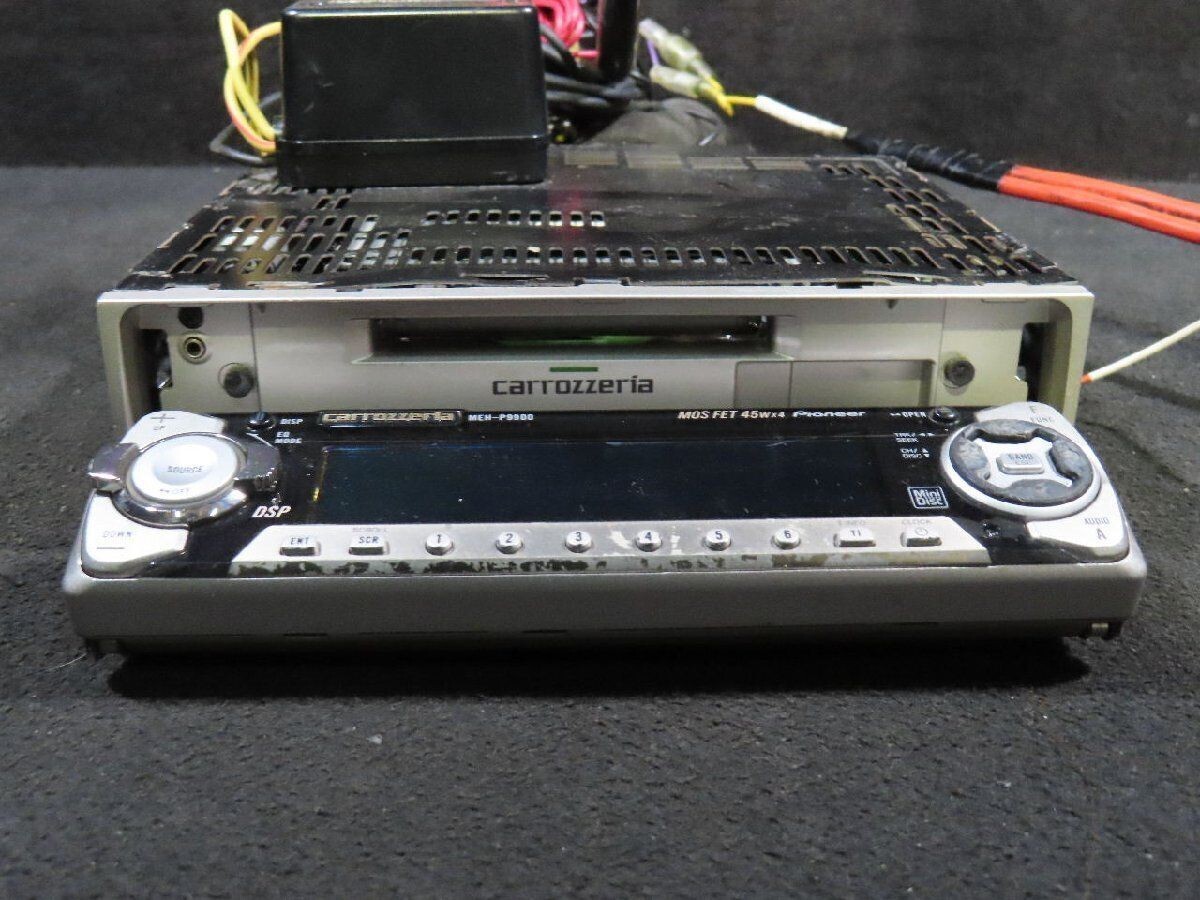 Pioneer Carrozzeria MEH-P9900 Used 1DIN Car Audio MD Player with