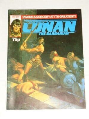 SAVAGE SWORD OF CONAN #81 CURTIS / MARVEL US MAGAZINE JULY 1984 --