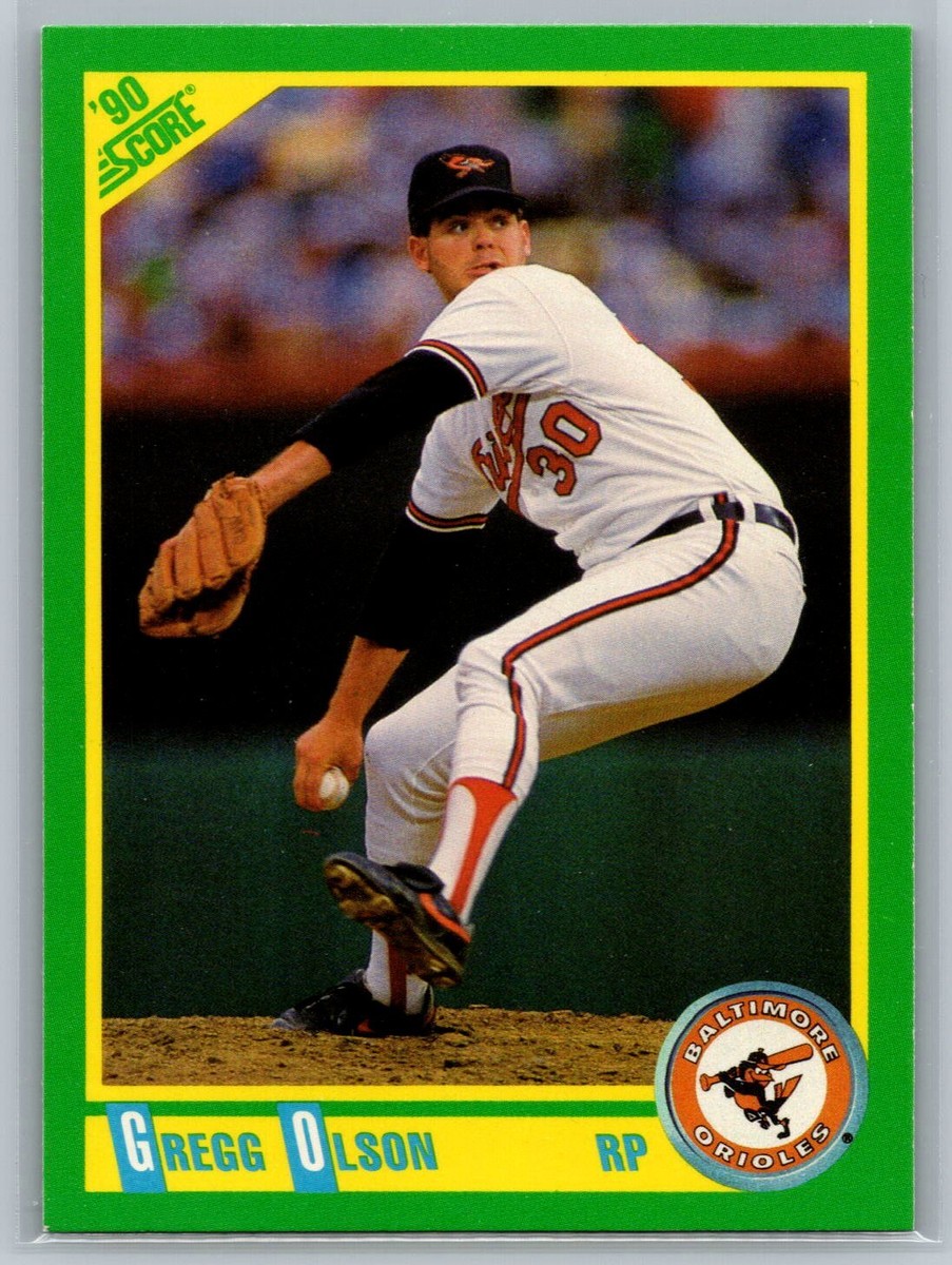 Gregg Olson 1990 Score BASEBALL #63 Baltimore Orioles | eBay