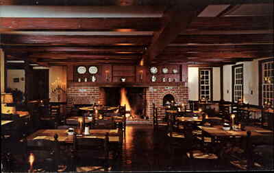 Flemington New Jersey NJ Spread Eagle Tea Room Restaurant c1950s-60s Postcard