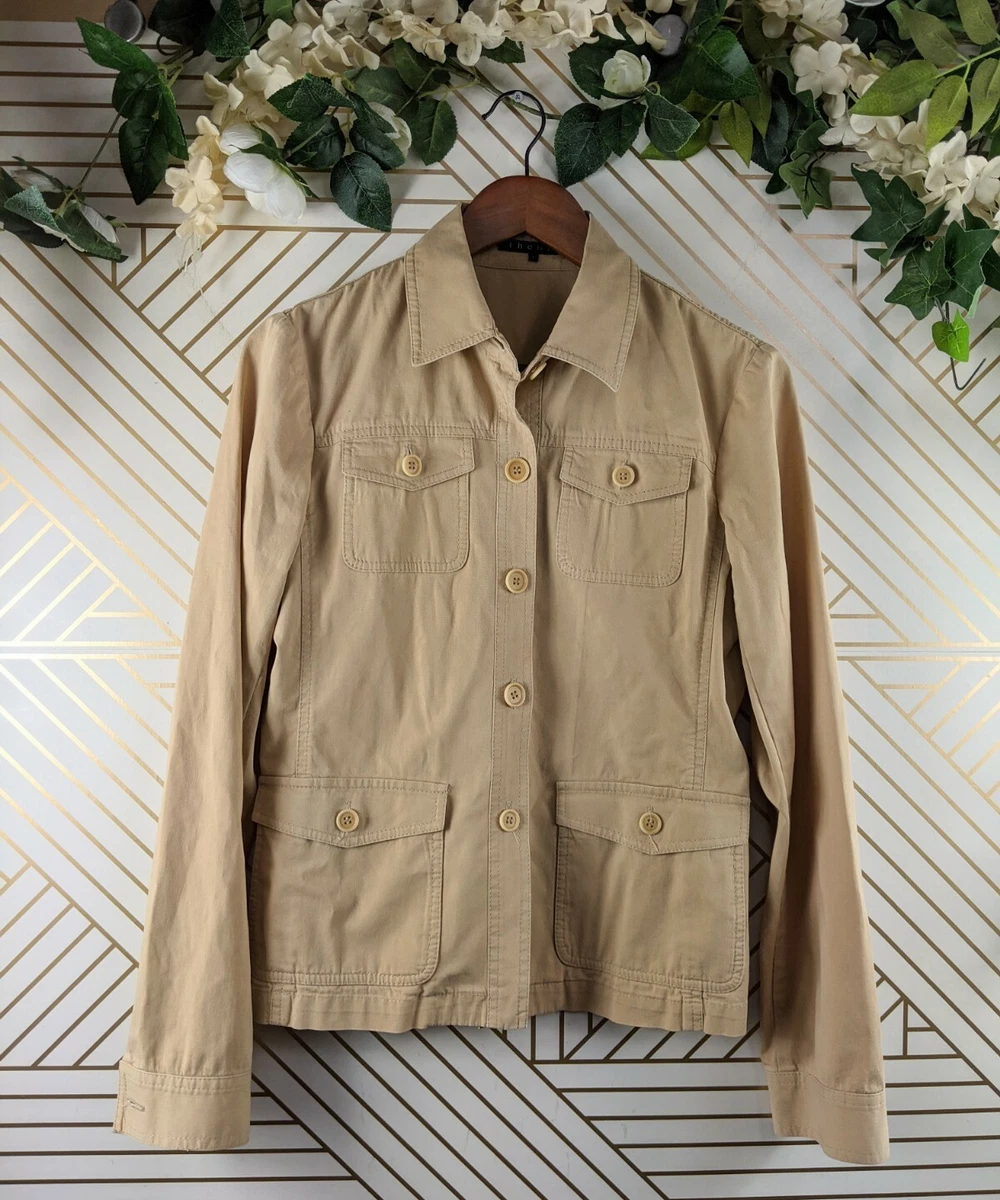 Tan cotton clearance jacket