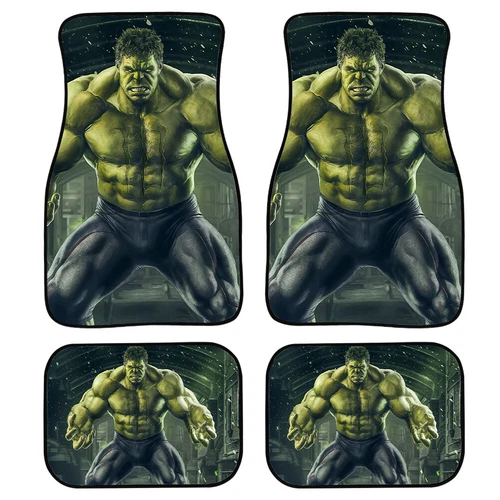 The Hulk Marvel Not-Slip Car Floor Mats