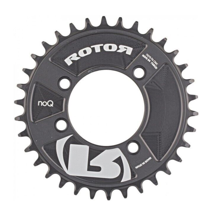 ROTOR noQ ROUND SPIDERING 真円 50/34 Rotor NoQ Outer Chainrings – RA Cycles