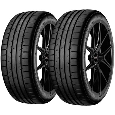 (QTY 2) 215/40ZR18 GripMax SureGrip Pro Sport 89Y XL Black Wall Tires
