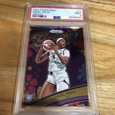 Angel Reese 2024 Panini Prizm WNBA - Groovy #12 - PSA 9 Mint  RC