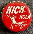 Vintage Kick Kola Cork Soda Bottle Cap - Columbus, Georgia