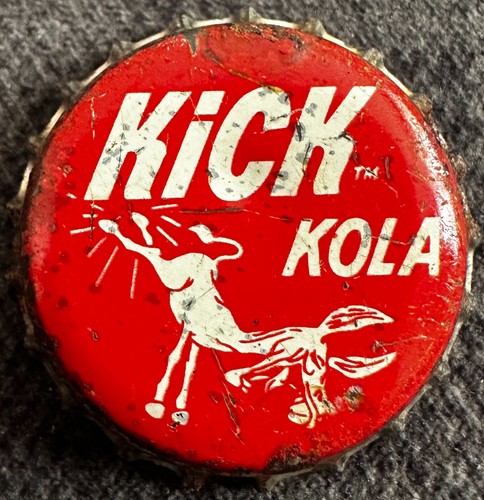 Vintage Kick Kola Cork Soda Bottle Cap - Columbus, Georgia